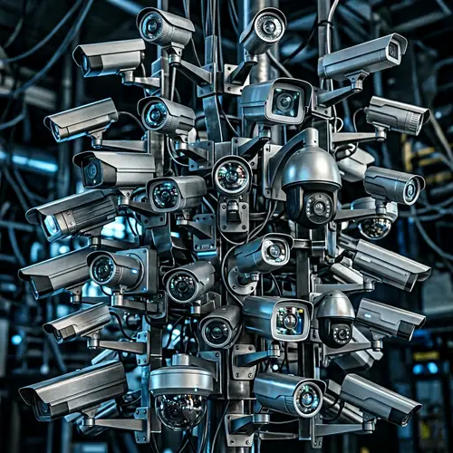 Abstract CCTV Cameras | Surveillance Art