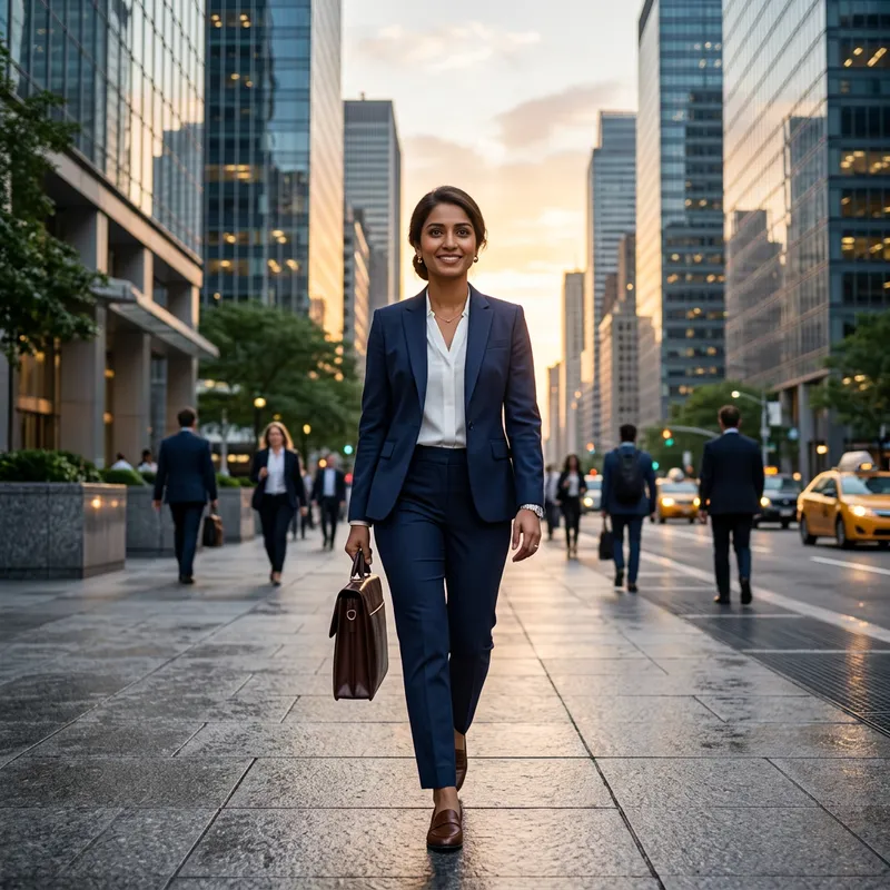 Successful South Asian Businesswoman Portrait