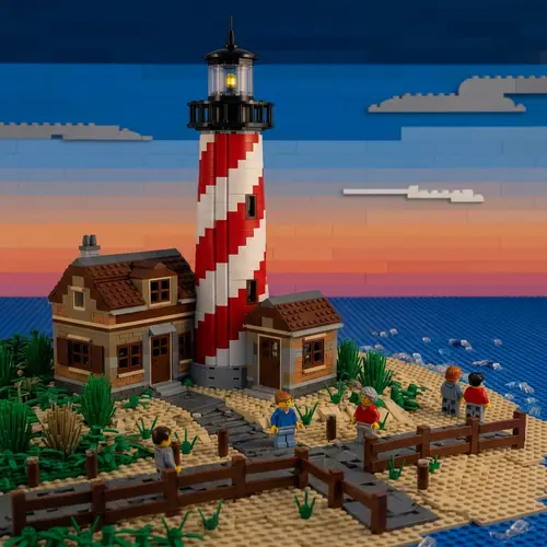 Lego Style Image Based on This Photo