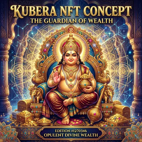 Kubera NFT: Opulent Divine Imagery & Intricate Design