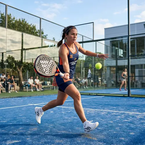Padel Player: Skills & Techniques
