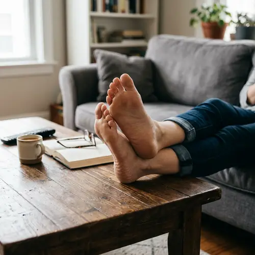 Sexy Feet with Bare Soles