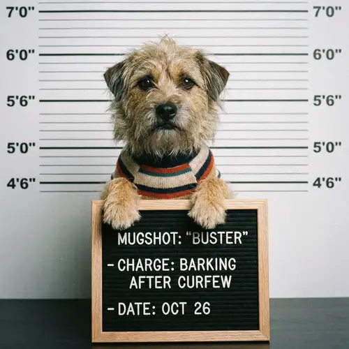 Adorable Dog Mugshots for Pet Lovers