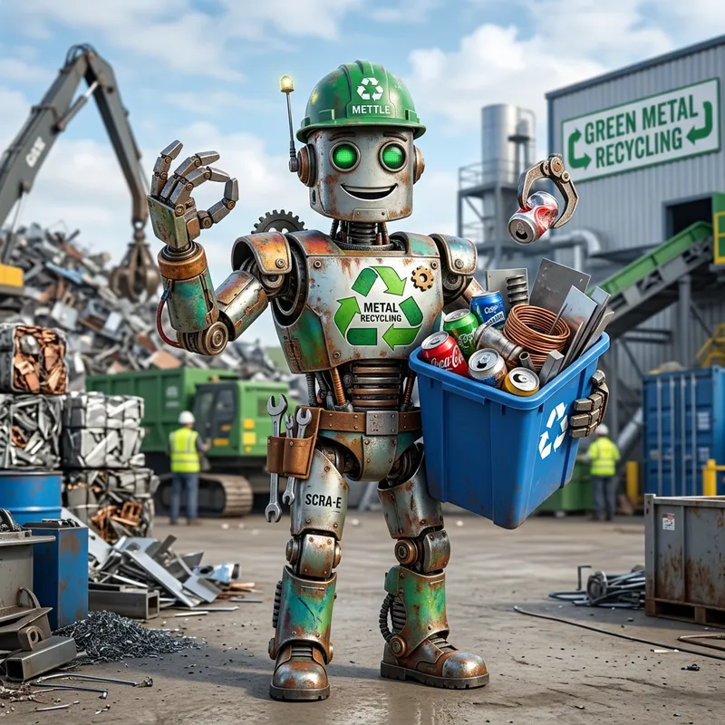 Metal Recycling Mascot Ideas