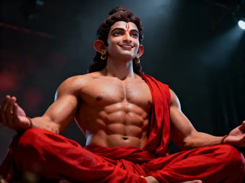 Stunning 4K Portrait of Lord Hanumodel