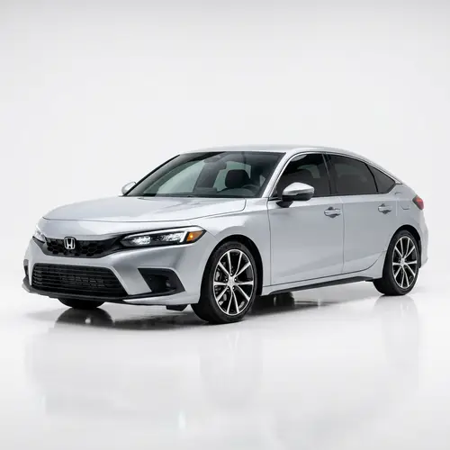 Silver Honda Civic | Elegant & Reliable Modern Vehicle