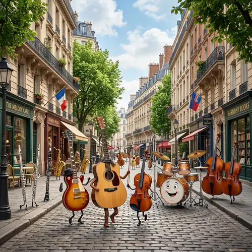 Urban Musical Instrument Spectacle