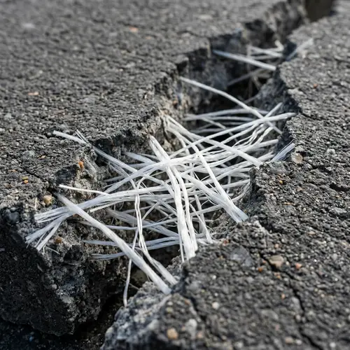 Polypropylene Macro Fibres for Reinforcing Cracked Concrete Slabs