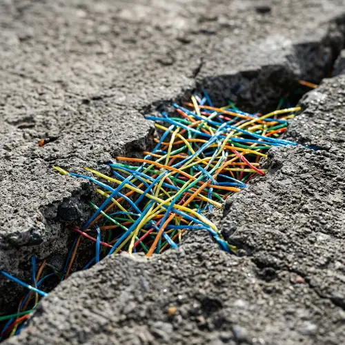 Cheerful Polypropylene Fiber Reinforced Cracked Concrete