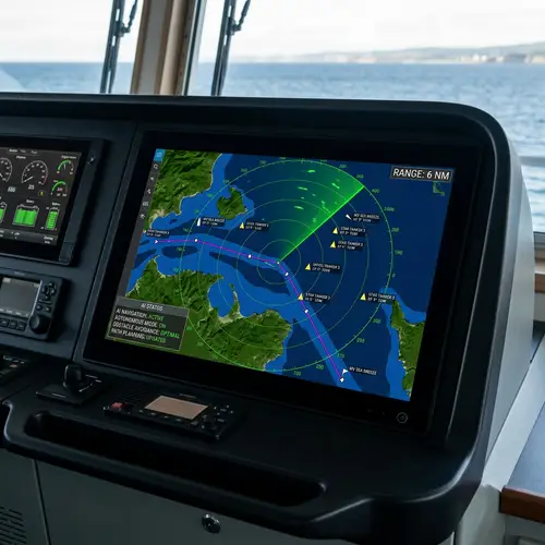 AI-Powered Navigational Radar for Autonomous Vessels