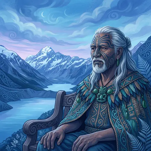 Ranginui: Maori Sky Father Deity - Creativity, Curiosity, Charm