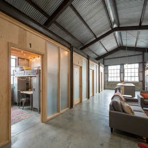 5-Room Dormitory in Workshop Steel Building