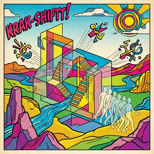 Explore a Surreal 4D World Inspired by Pop Art