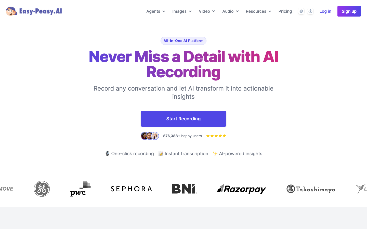 AI Note Taker recording tool that transcribes real estate meetings and turns them into actionable insights
