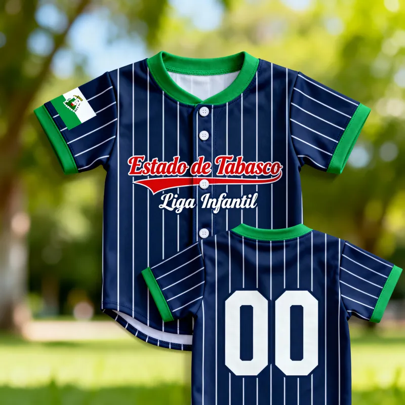 Youth Baseball Jersey from Tabasco State