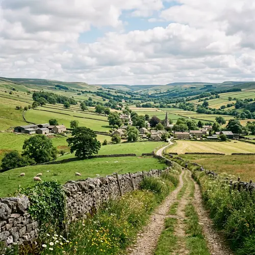 Realistic Countryside: Scenic Views & Tranquil Landscapes