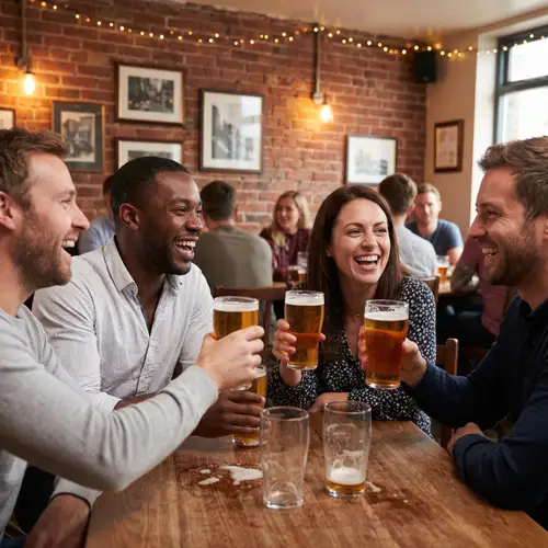 Cheers with Friends: Fun Moments Captured