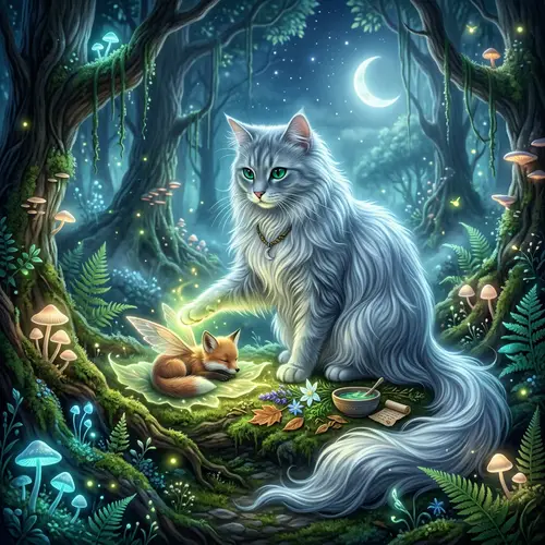 Luna - Compassionate Healer of Whispering Woods
