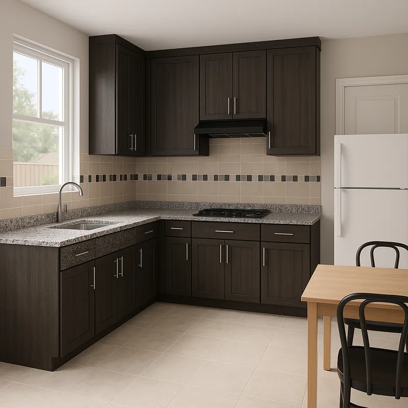 Spacious and Clean Kitchen Design Ideas