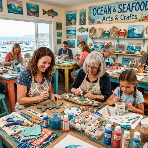 Ocean and Seafood Arts and Crafts