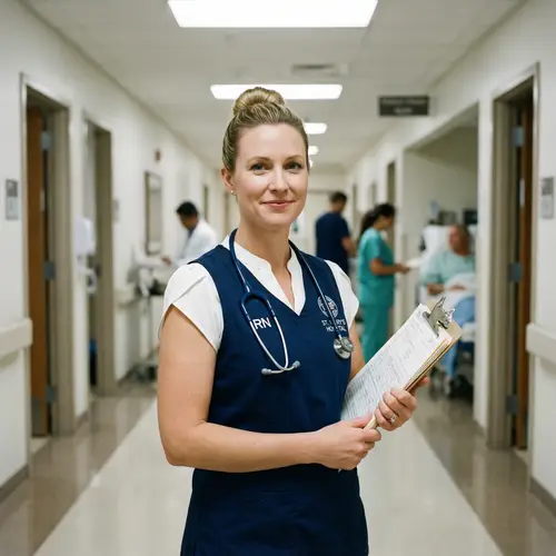 Professional Nurse in Scrubs | Healthcare Image