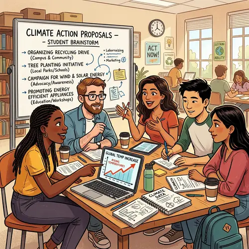 Inclusive Brainstorming Session for Climate Change Solutions