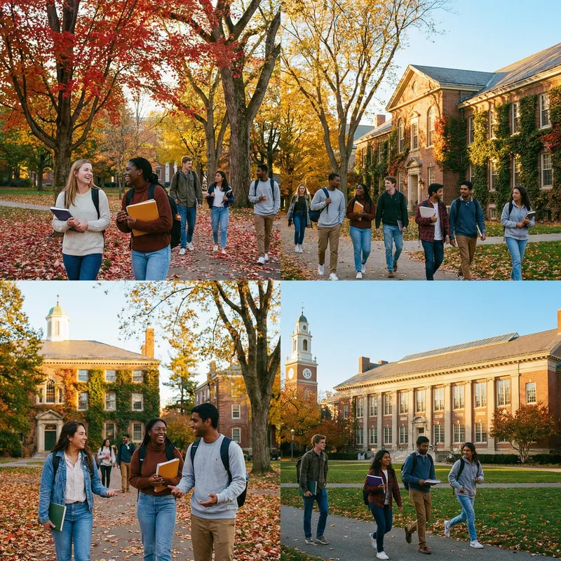 Explore Our Classic University Campus in Autumn