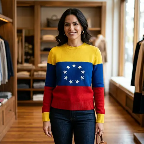 Stylish Venezuela Flag Sweater - High-Quality Craftsmanship