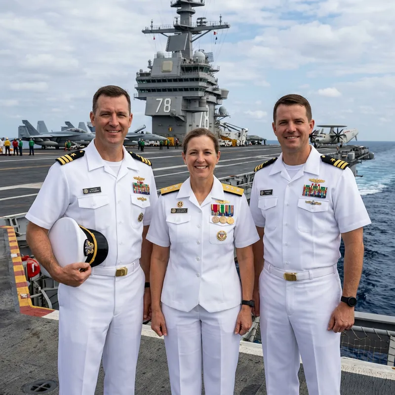 Navy Officials: A Day in Service Navy Officials: A Day in Service