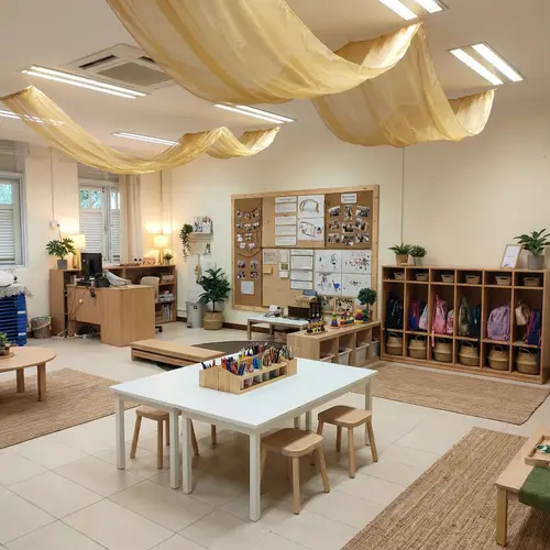 Reggio Emilia Classroom Design for Kindergarten