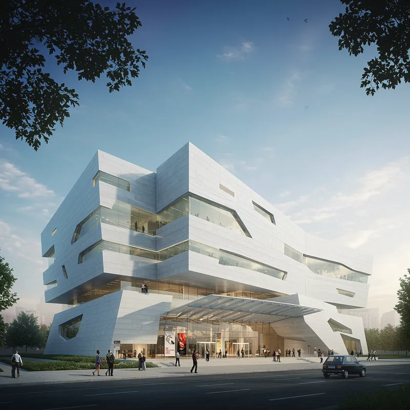 Innovative Contemporary Art Museum Facade Design