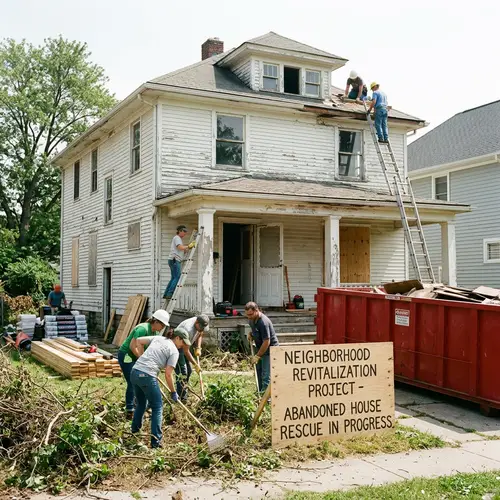 Rescuing an Abandoned Derelict House