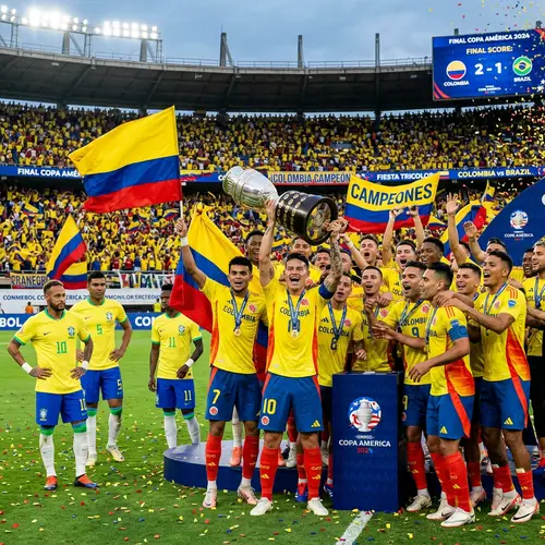 Colombian National Team's Victory in Copa America Tournament