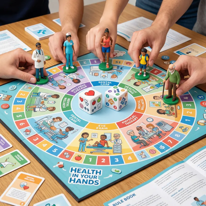 Health in Your Hands - Fun & Educational Health Board Game