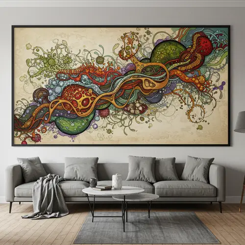 Biology Wall Art - Our World Without Text