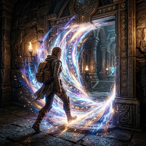 Three-Dimensional Door: Portal of Fused Energy