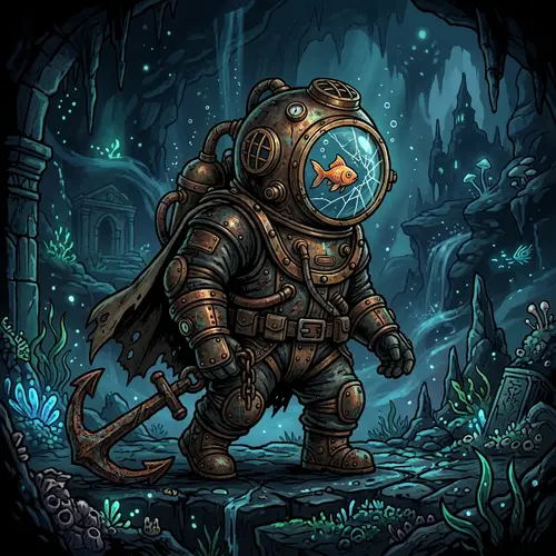 Goldfish Adventures in Diving Suit - 2D Side Scroller