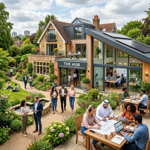 Entrepreneurial Hub with Diverse Creativity | Thriving Innovation Center