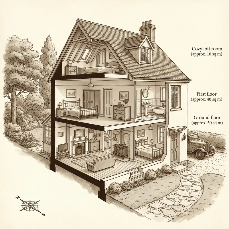 1920s Two-Storey House Interior Design