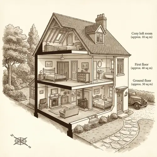 1920s Two-Storey House Interior Design