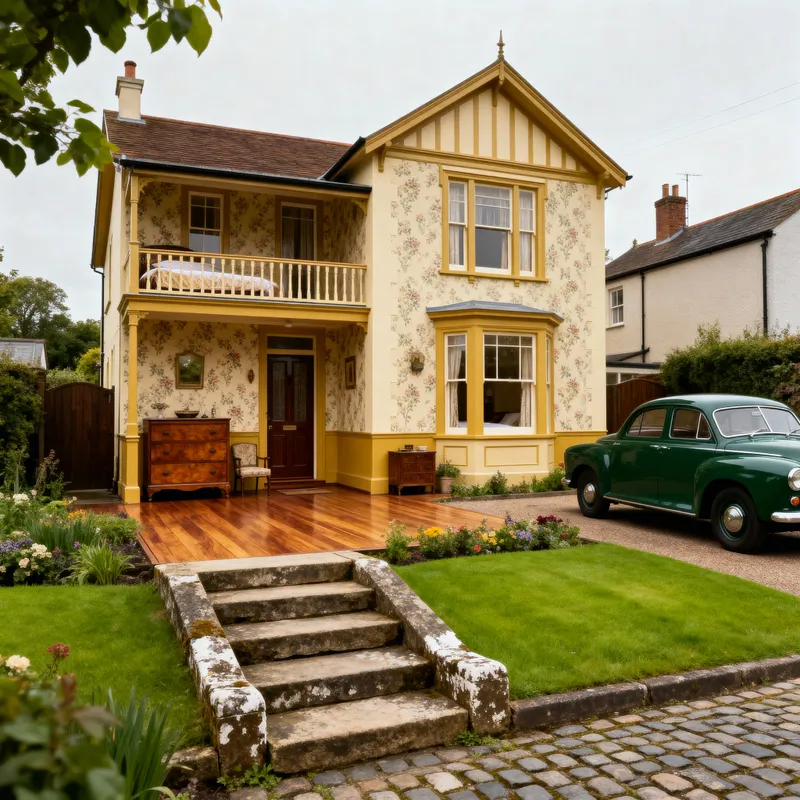 1920s Two-Storey House Interior Design
