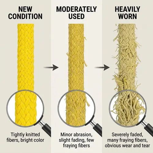 Polyester Sling Rope Quality Visual Guide