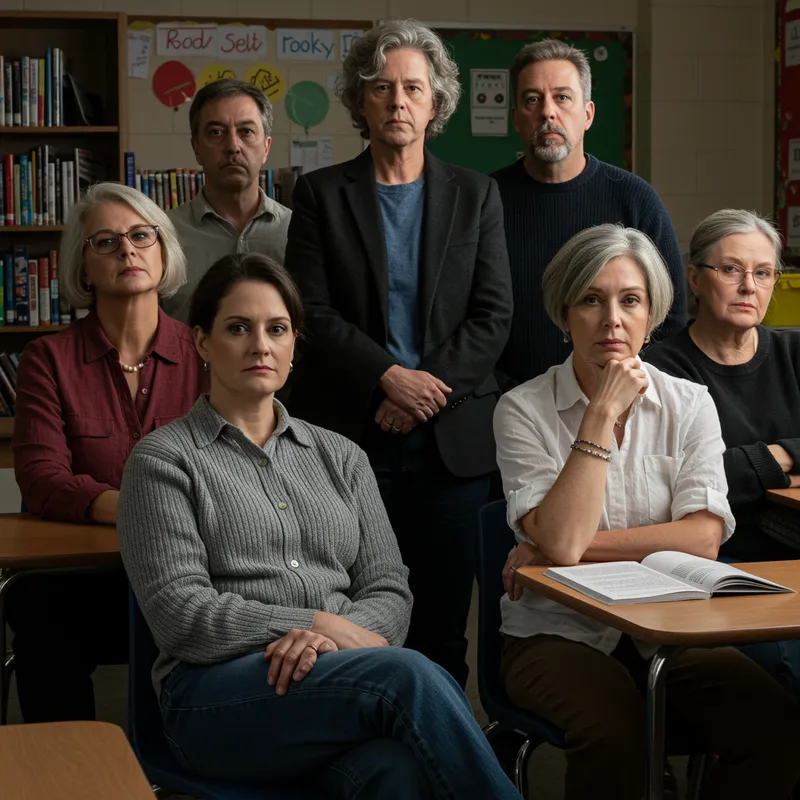 Documentary Capture of Teachers in Library