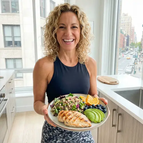 Healthy Diet Choices for Fueling Positive White Woman Body