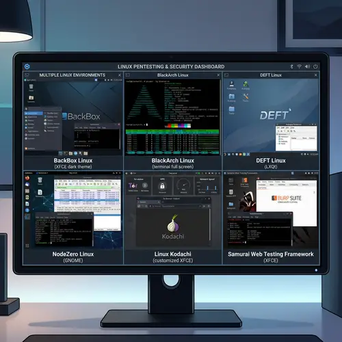 Linux Distributions Showcase: BackBox, BlackArch, DEFT, NodeZero, Kodachi, Samurai Web Testing