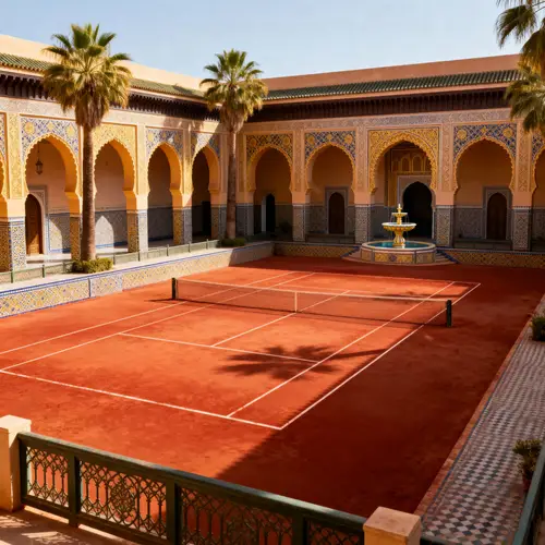 Moroccan Tennis Big Court - Premier Sports Venue