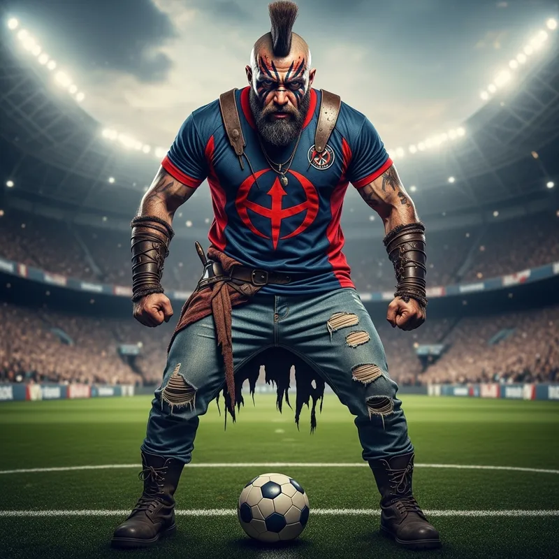 Trojan Warrior: Football Hooligan Style