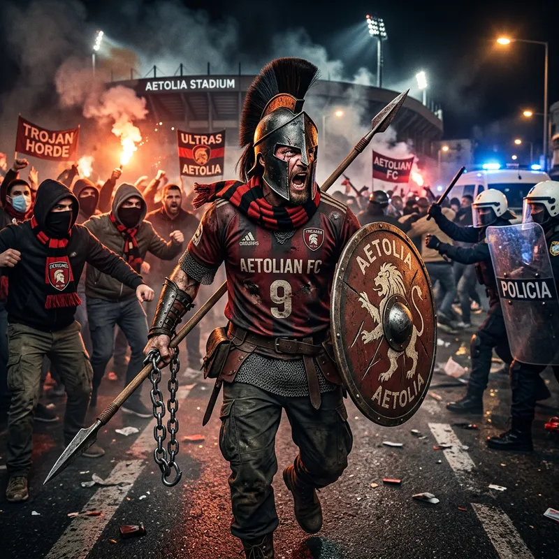 Trojan Warrior: Football Hooligan Style
