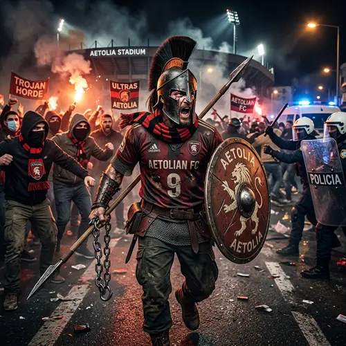 Trojan Warrior: Football Hooligan Style
