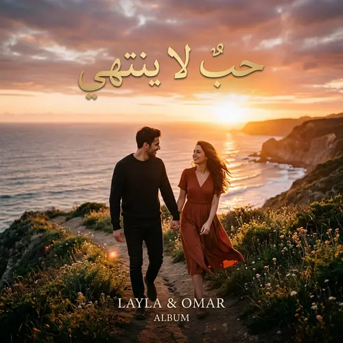 Endless Love: A Romantic Music Album Cover